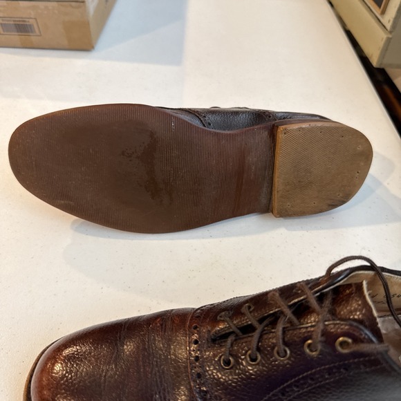 vintage alden shoes 993 Dark Brown Classic Sz 8.5 main image 4